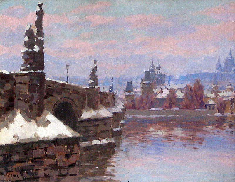 Winter View of the Bridge
